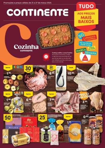 Folheto Continente - 21.3.2023 - 27.3.2023.