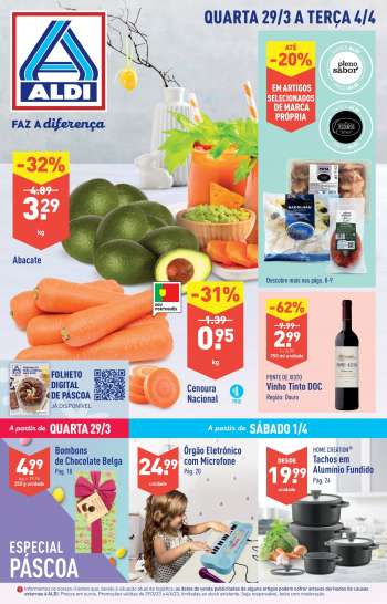 Folheto Aldi - 29.3.2023 - 4.4.2023.