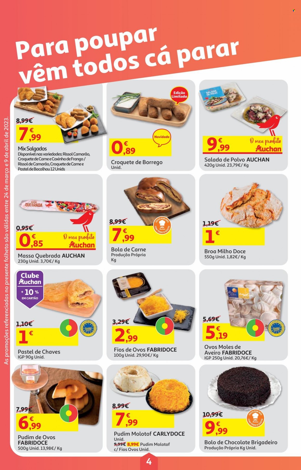 Folheto Auchan - 24.3.2023 - 9.4.2023. Página 4