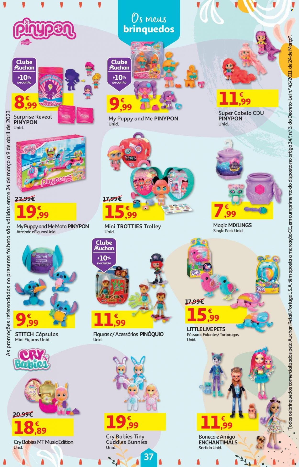 Folheto Auchan - 24.3.2023 - 9.4.2023. Página 37