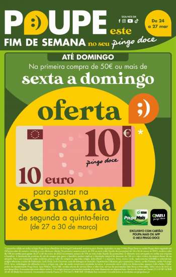 Folheto Pingo Doce - 24.3.2023 - 27.3.2023.