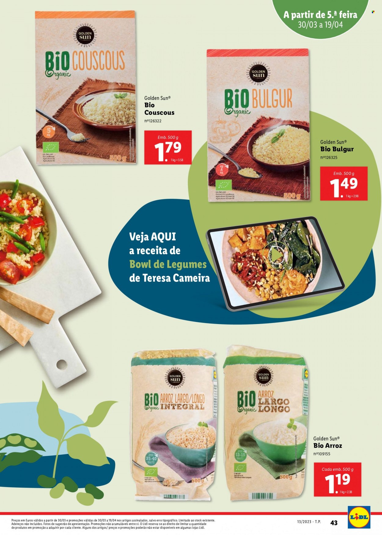 Folheto Lidl - 30.3.2023 - 19.4.2023. Página 43