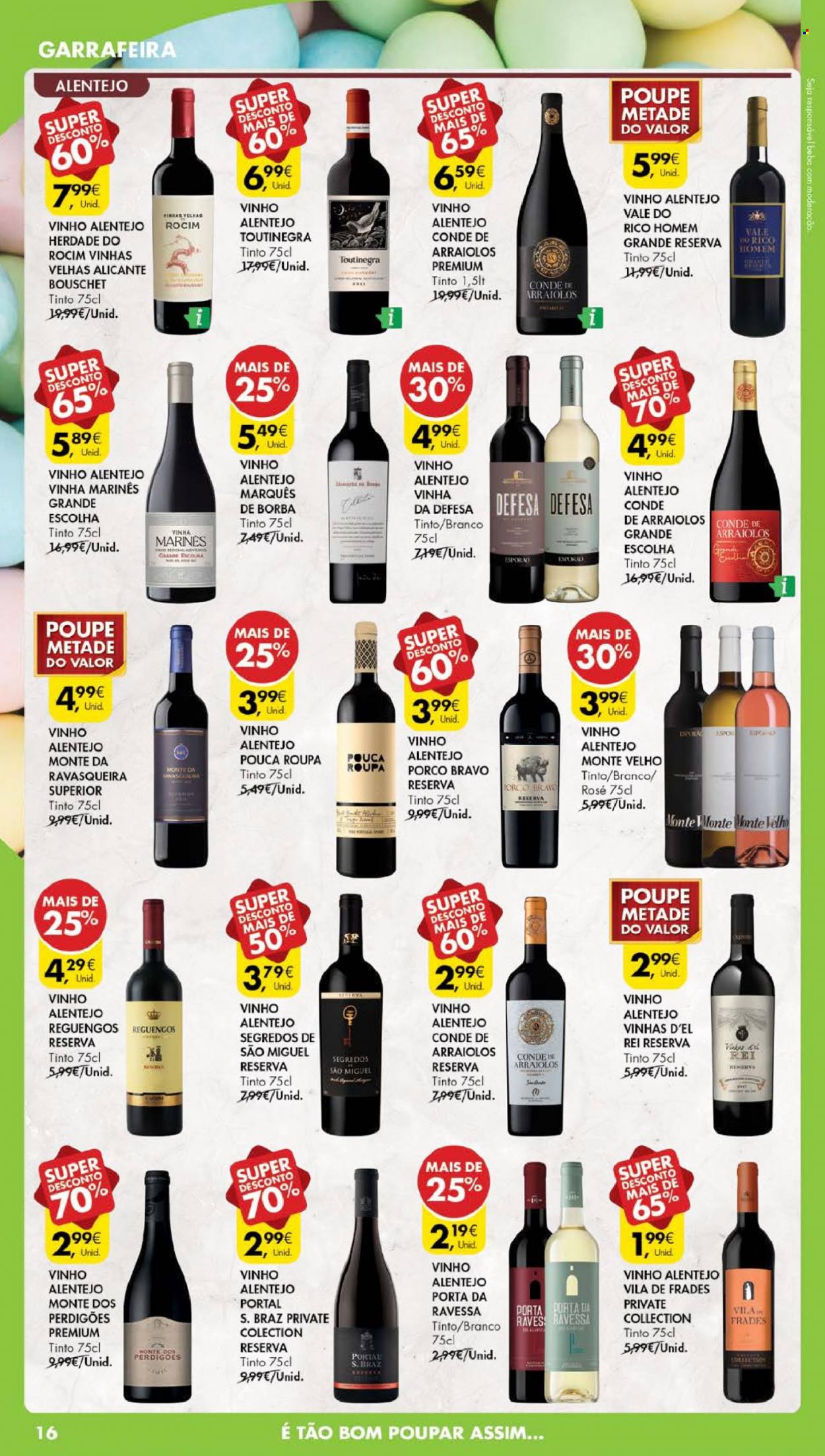 thumbnail - Folheto Pingo Doce - 28.3.2023 - 3.4.2023 - Produtos em promoção - vinho, Vinho Alentejo. Página 26.