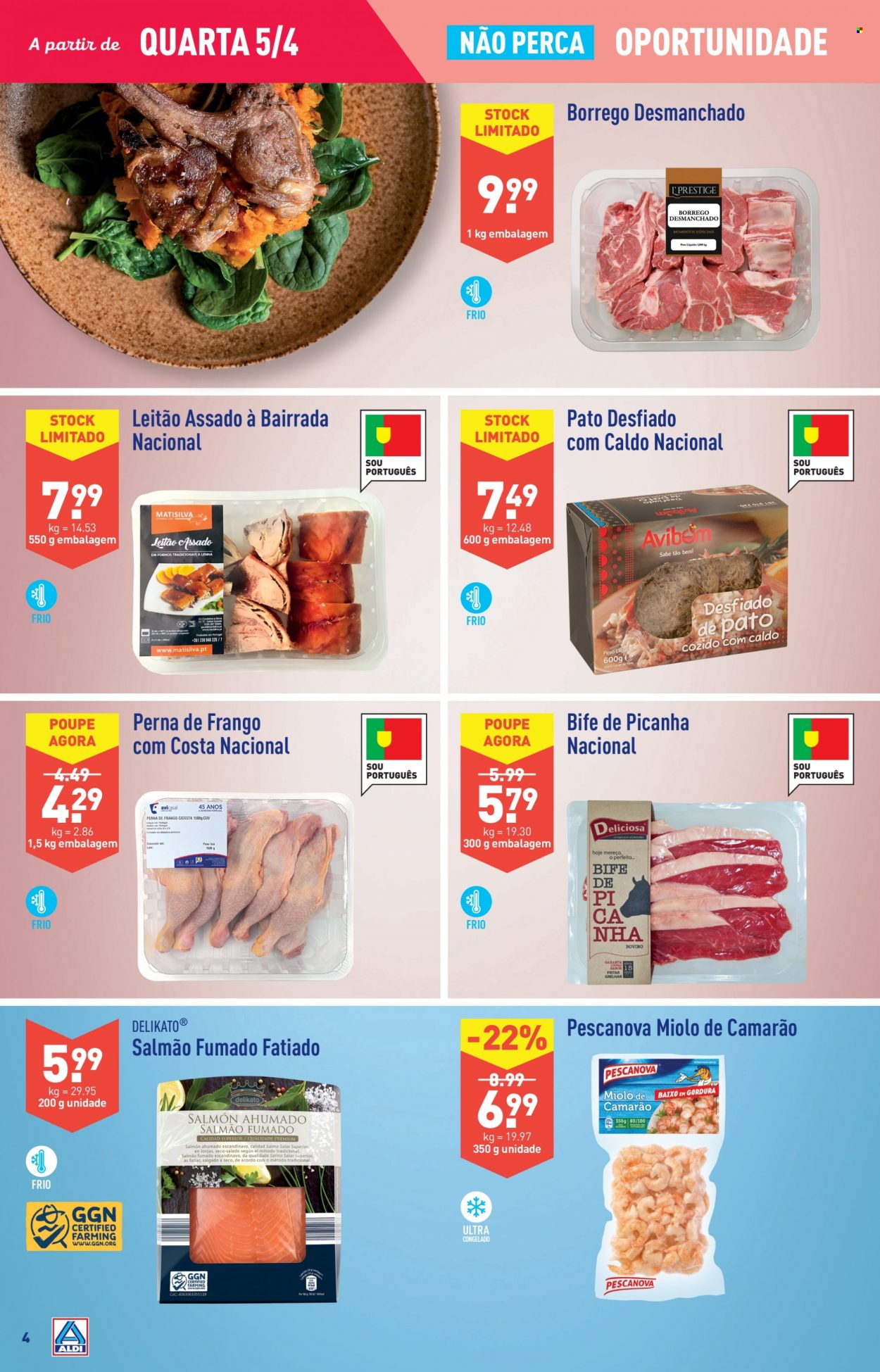 Folheto Aldi - 5.4.2023 - 11.4.2023. Página 4