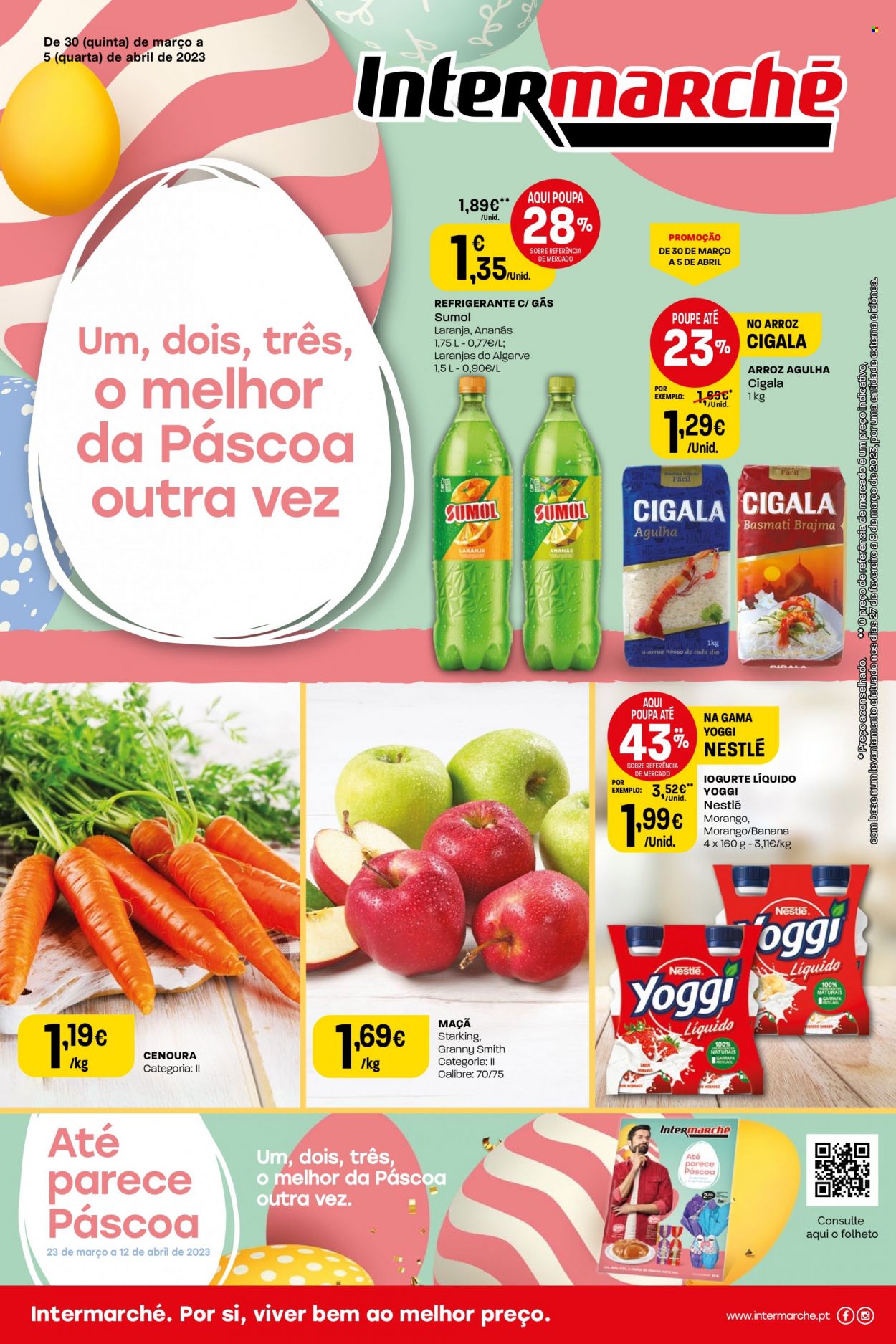 Folheto Intermarché - 30.3.2023 - 5.4.2023. Página 1