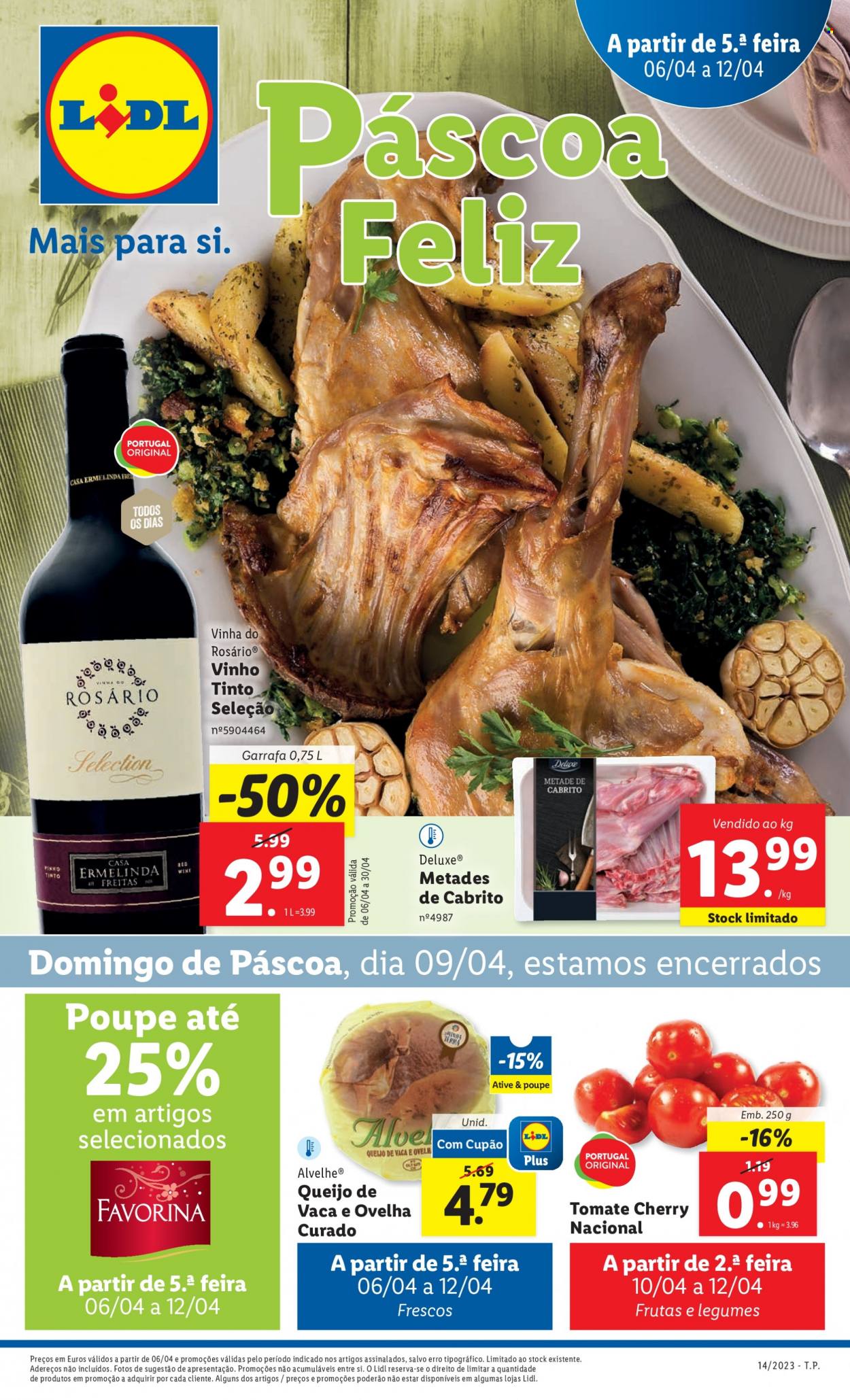 Folheto Lidl - 6.4.2023 - 12.4.2023. Página 1
