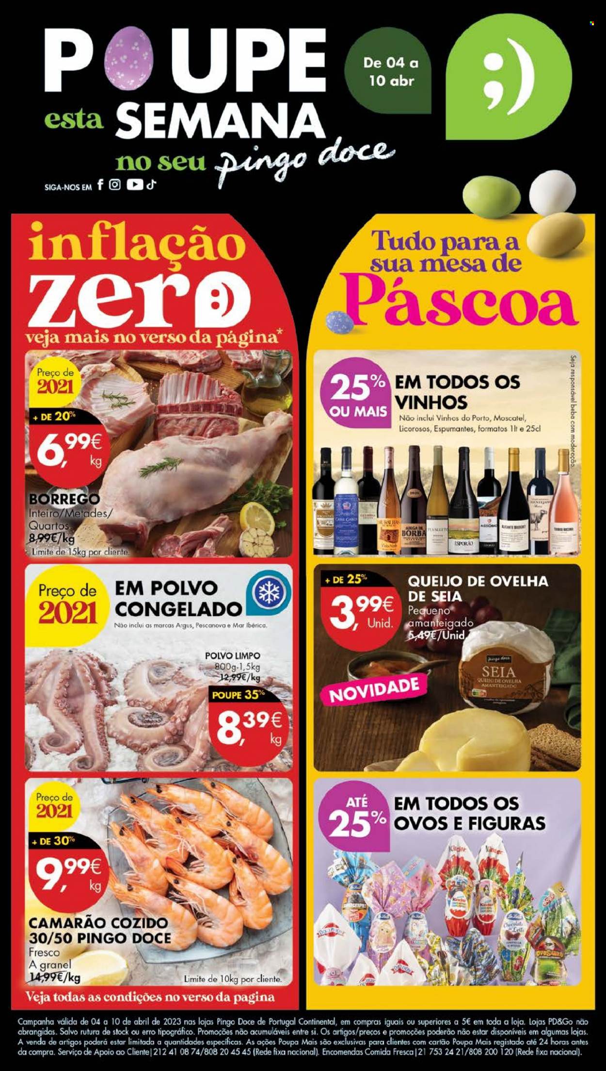 Folheto Pingo Doce - 4.4.2023 - 10.4.2023. Página 1