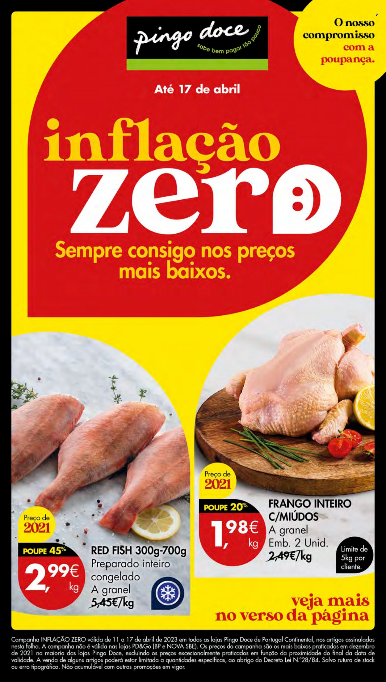Folheto Pingo Doce - 11.4.2023 - 17.4.2023. Página 1