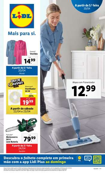 Folheto Lidl - 20.4.2023 - 26.4.2023.