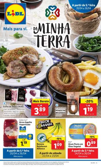 Folheto Lidl - 20.4.2023 - 26.4.2023.