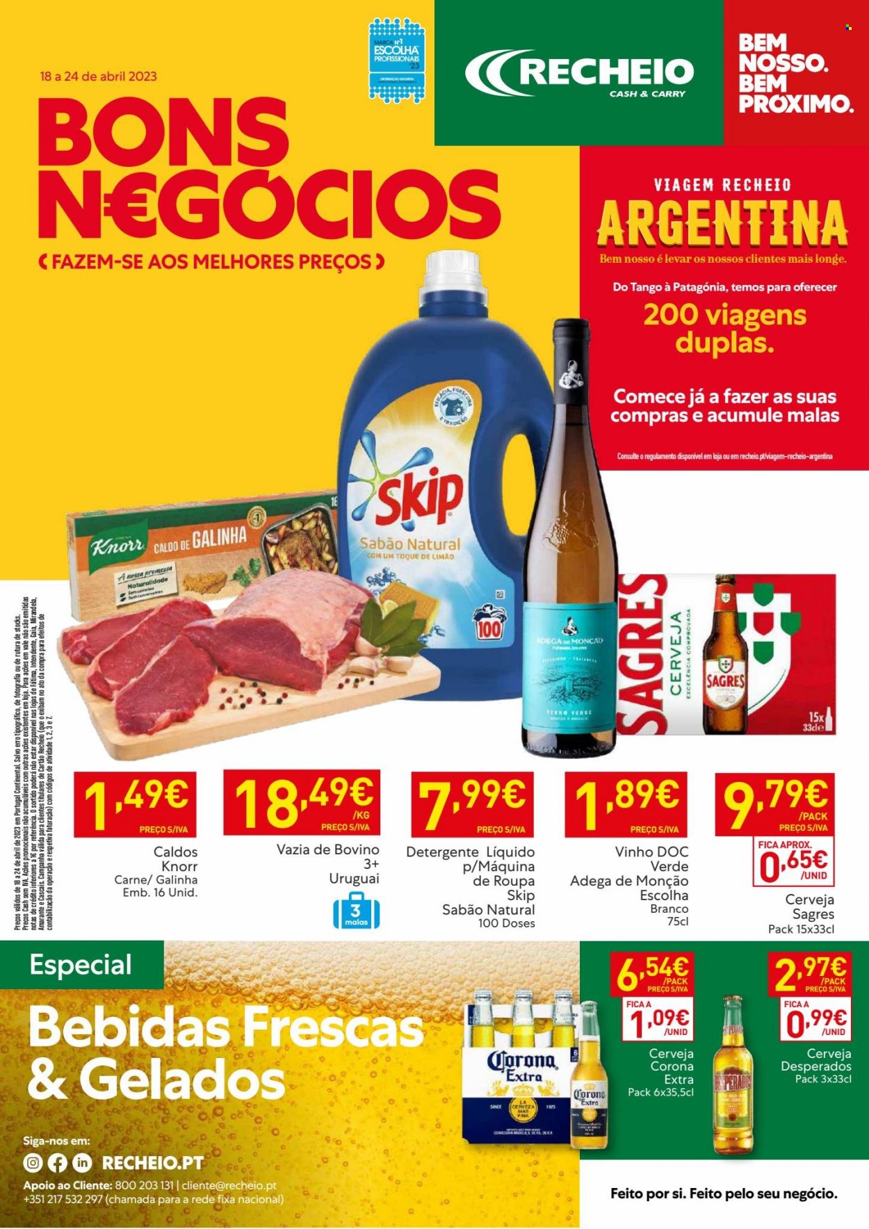 Folheto Recheio - 18.4.2023 - 24.4.2023. Página 1