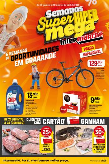 Folheto Intermarché - 20.4.2023 - 26.4.2023.