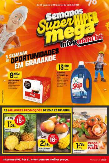 Folheto Intermarché - 20.4.2023 - 26.4.2023.