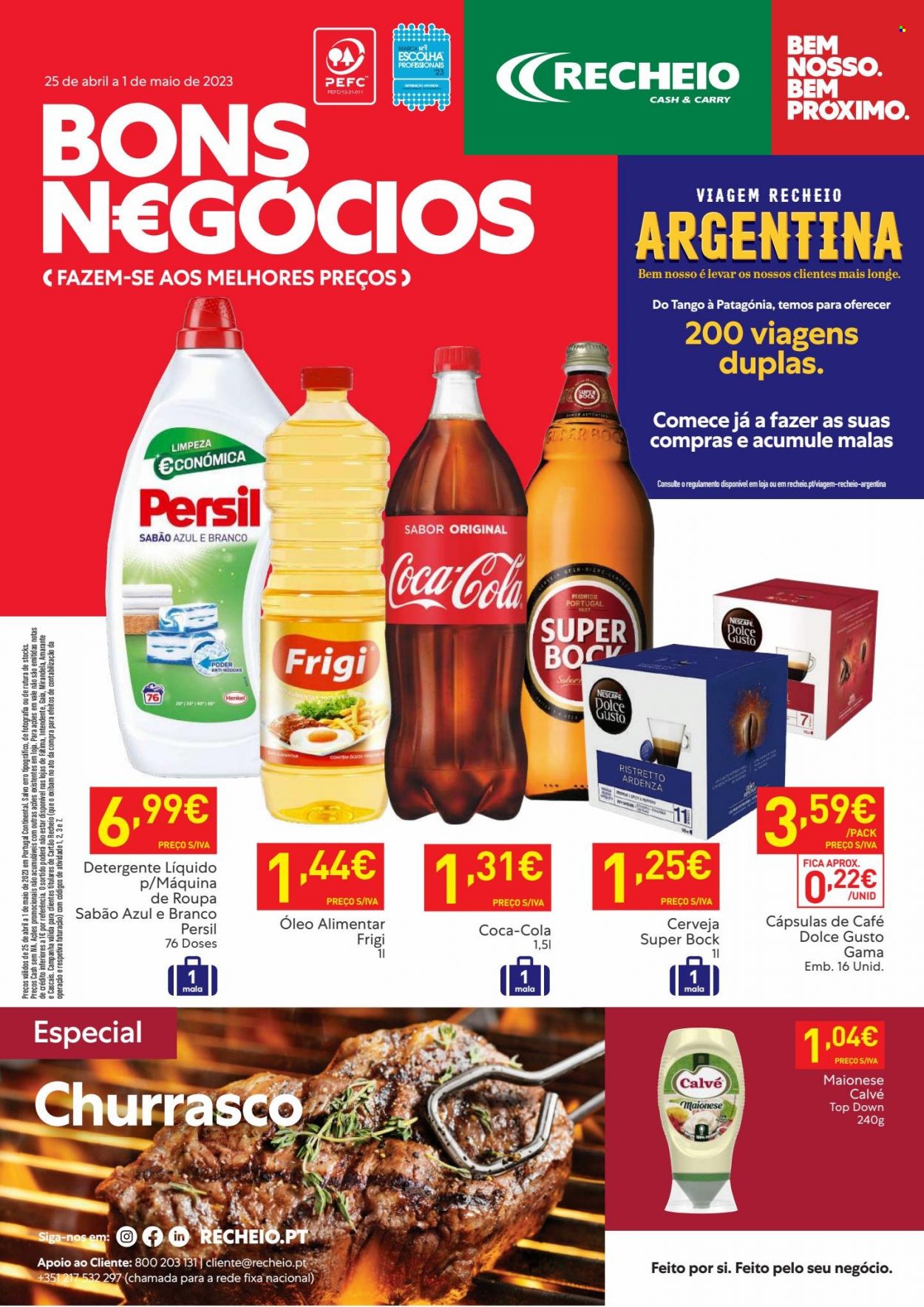 Folheto Recheio - 25.4.2023 - 1.5.2023. Página 1