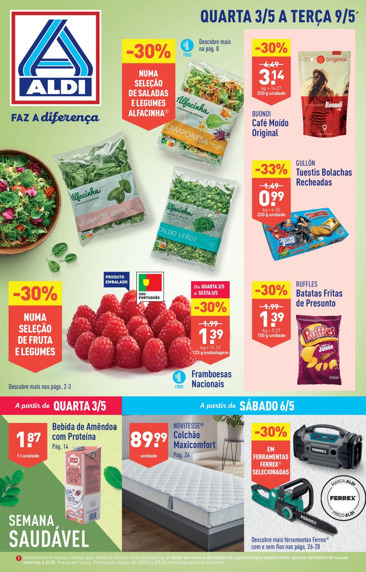 Folheto Aldi - 3.5.2023 - 9.5.2023. Página 1