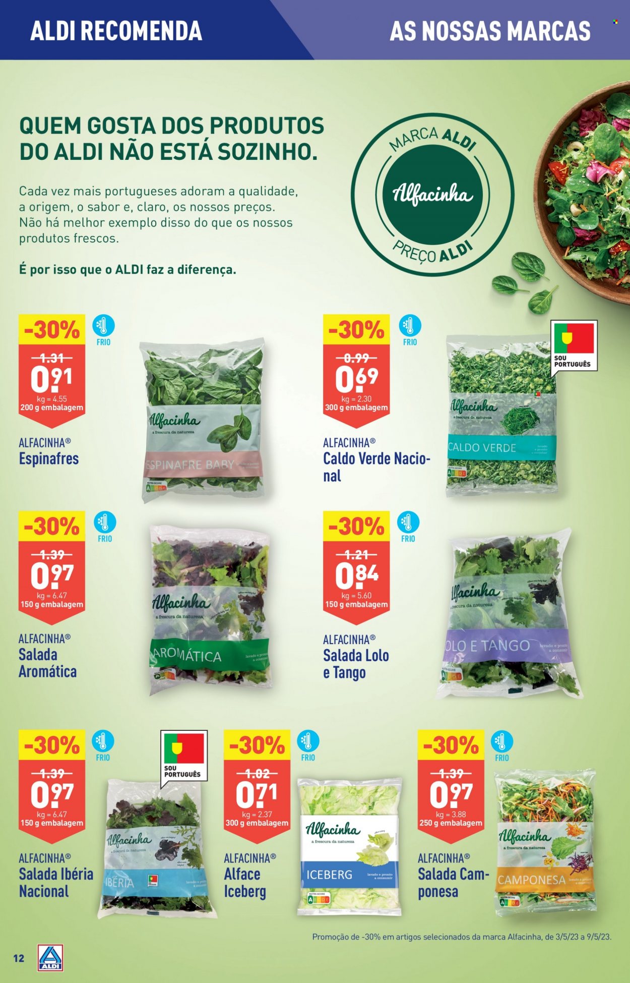 Folheto Aldi - 3.5.2023 - 9.5.2023. Página 12