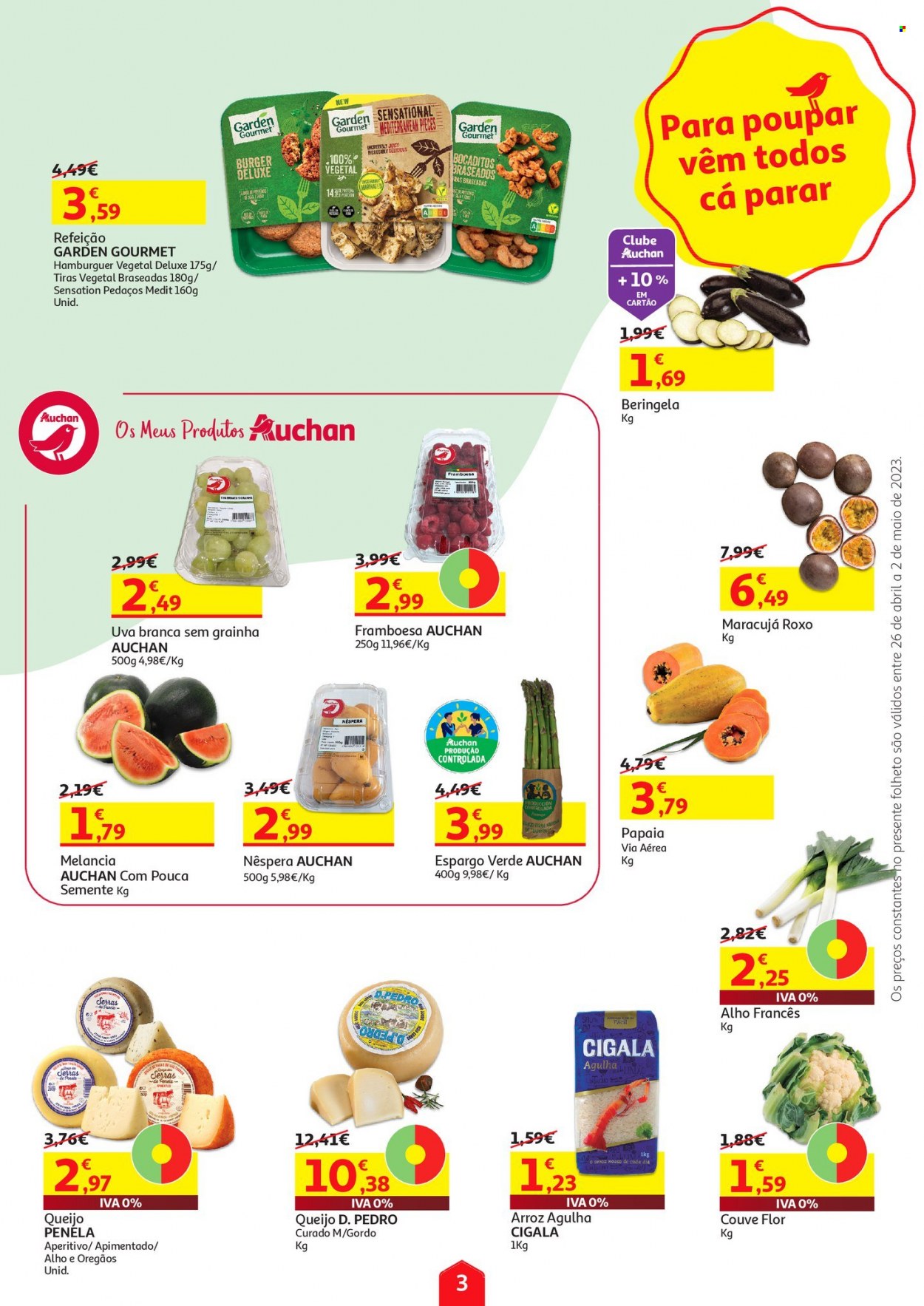 Folheto Auchan - 26.4.2023 - 2.5.2023. Página 3