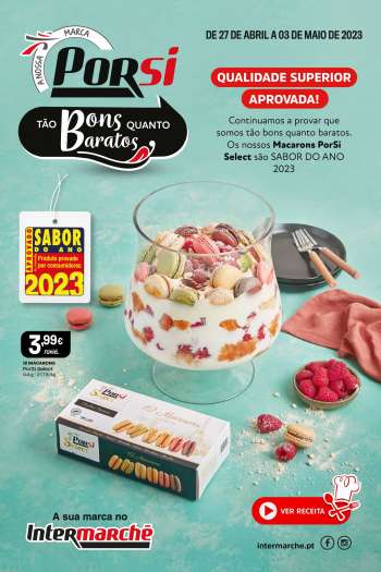 Folheto Intermarché - 27.4.2023 - 3.5.2023.
