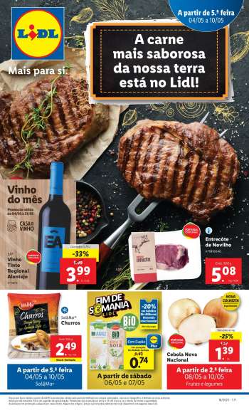 Folheto Lidl - 4.5.2023 - 10.5.2023.