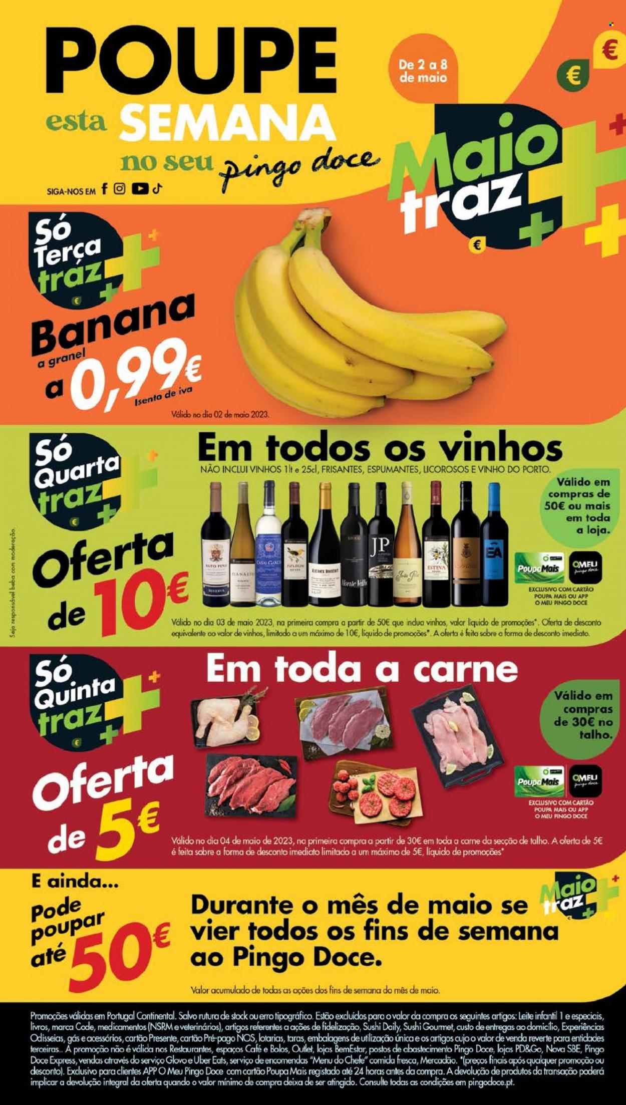 Folheto Pingo Doce - 2.5.2023 - 8.5.2023. Página 1