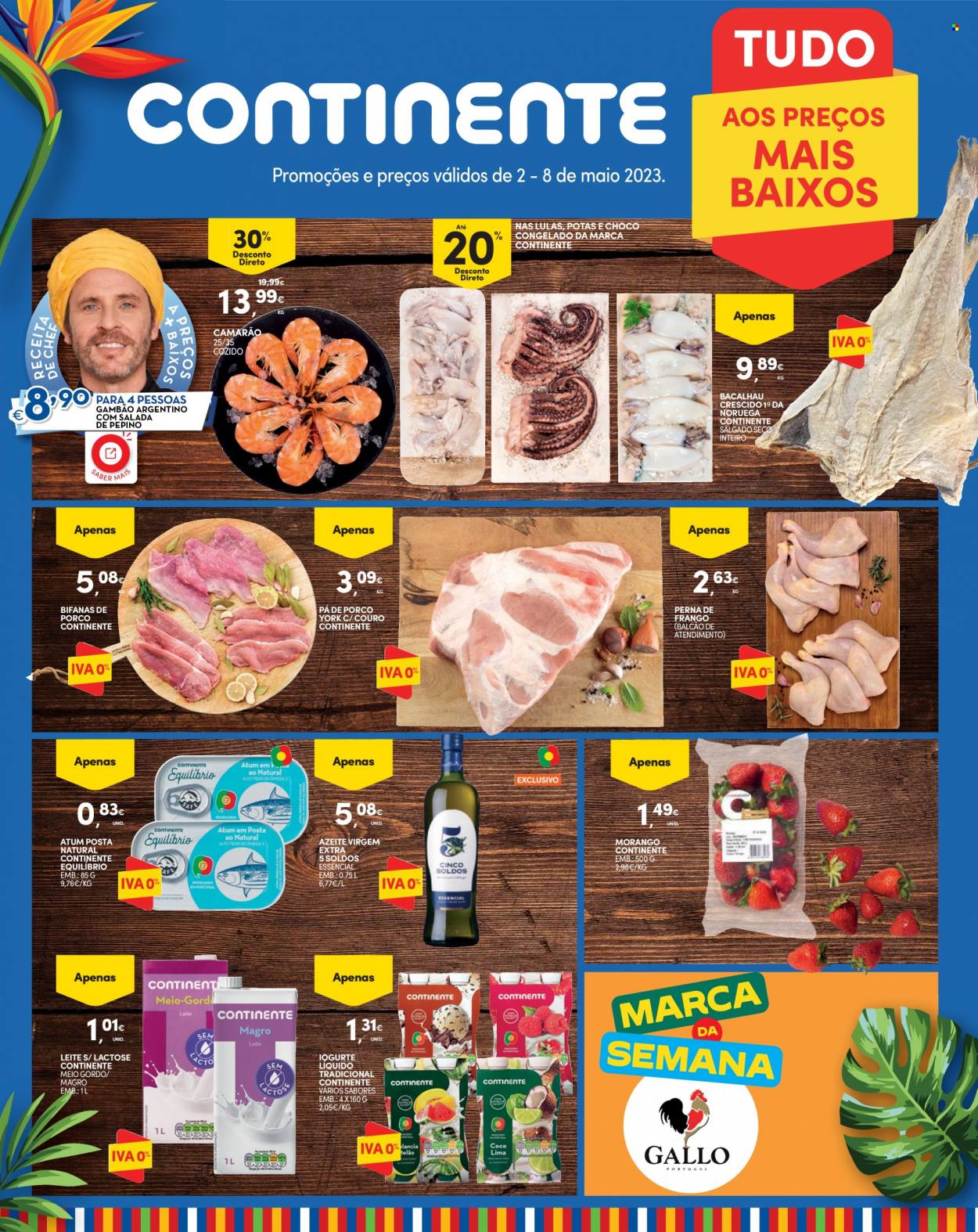 Folheto Continente Modelo - 2.5.2023 - 8.5.2023. Página 1
