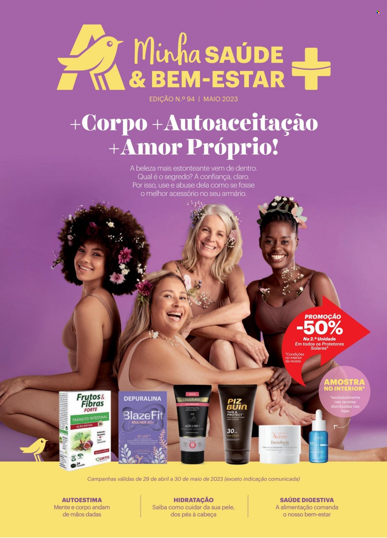 Folheto Auchan - 29.4.2023 - 30.5.2023. Página 1