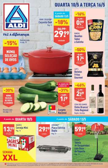 Folheto Aldi - 10.5.2023 - 16.5.2023.