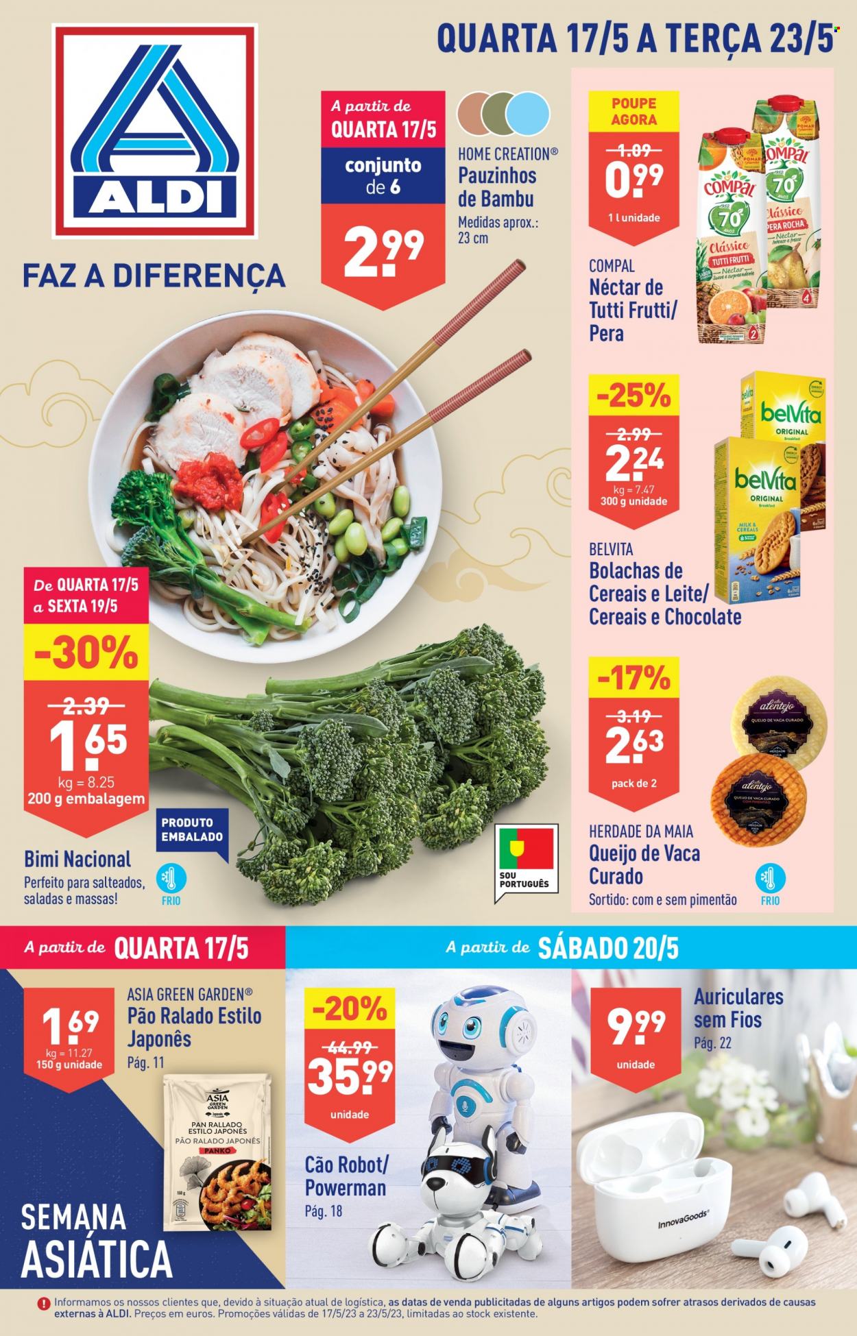 Folheto Aldi - 17.5.2023 - 23.5.2023. Página 1