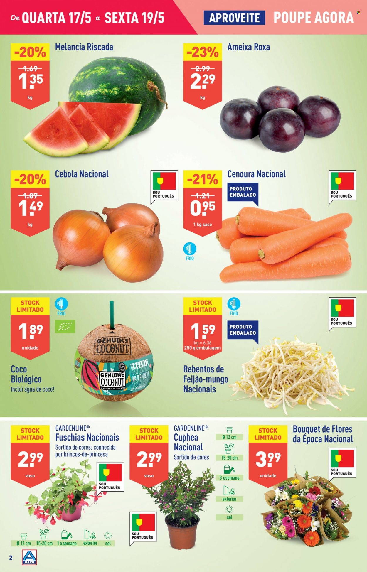 Folheto Aldi - 17.5.2023 - 23.5.2023. Página 2