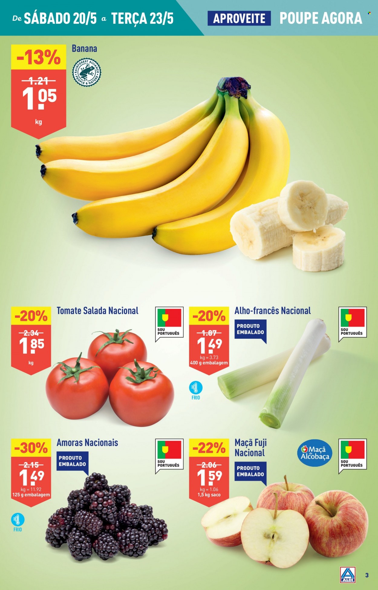 Folheto Aldi - 17.5.2023 - 23.5.2023. Página 3
