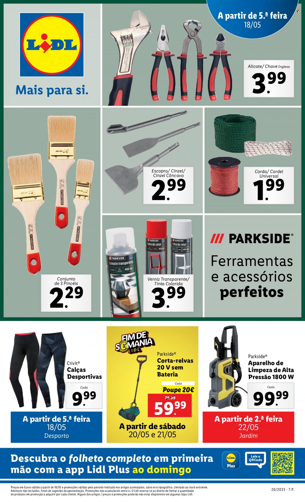 Folheto Lidl - 18.5.2023 - 24.5.2023. Página 1