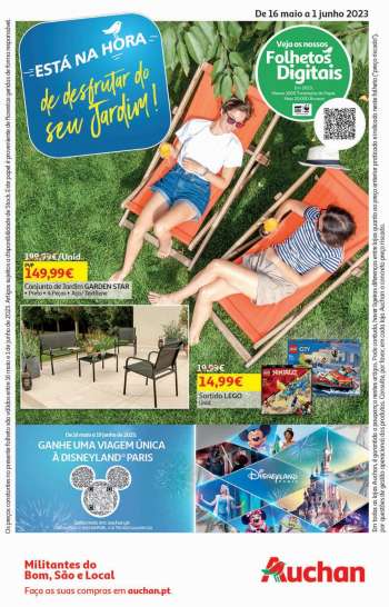 Folheto Auchan - 16.5.2023 - 1.6.2023.