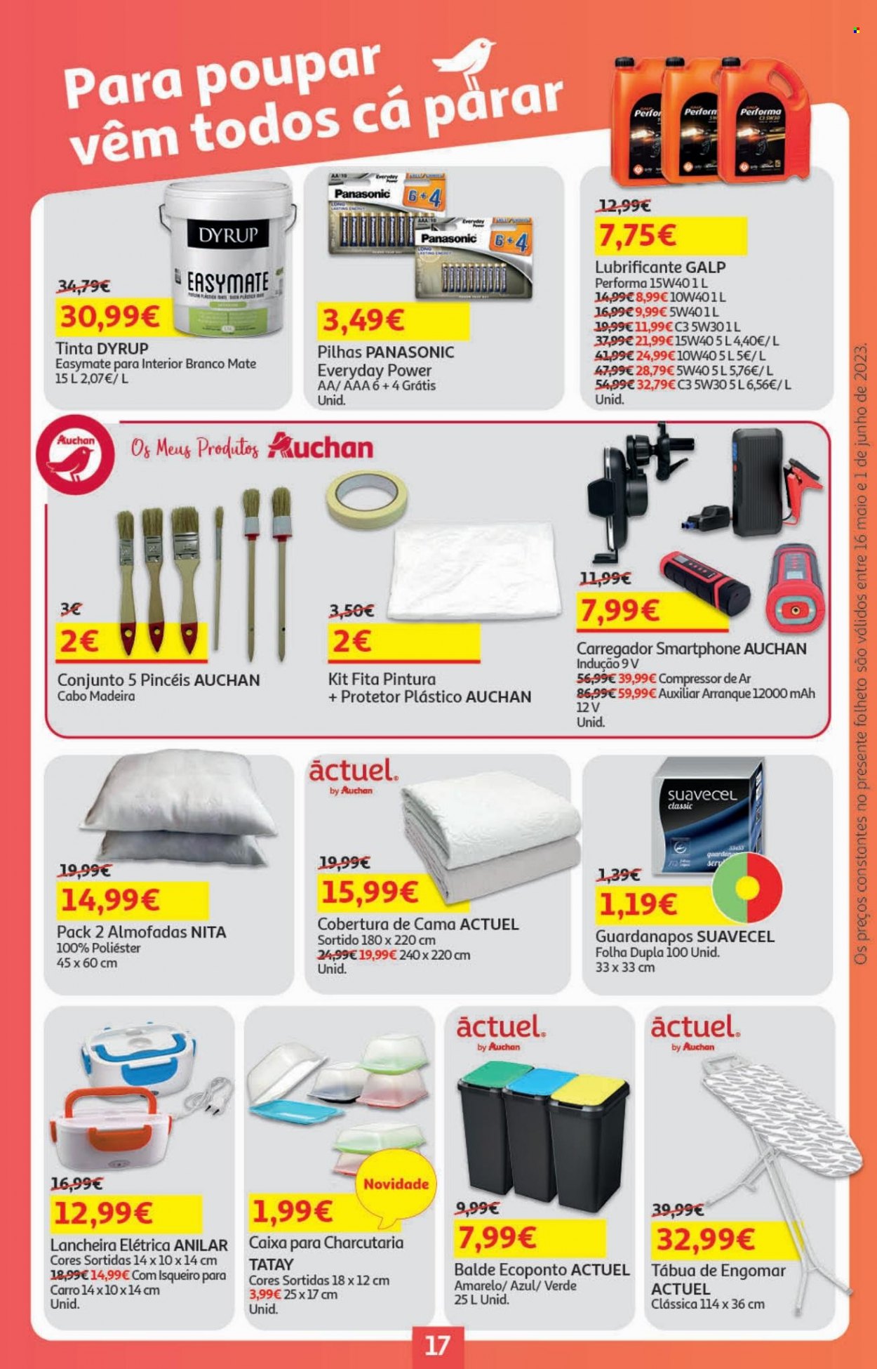Folheto Auchan - 16.5.2023 - 1.6.2023. Página 17