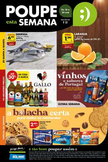 Folheto Pingo Doce - 18.5.2023 - 24.5.2023.
