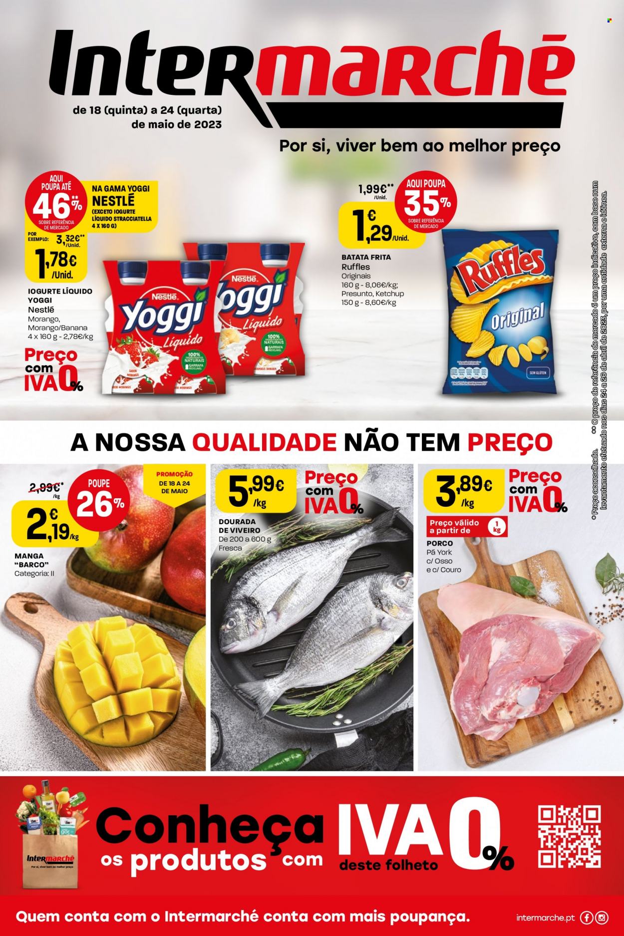 Folheto Intermarché - 18.5.2023 - 24.5.2023. Página 1
