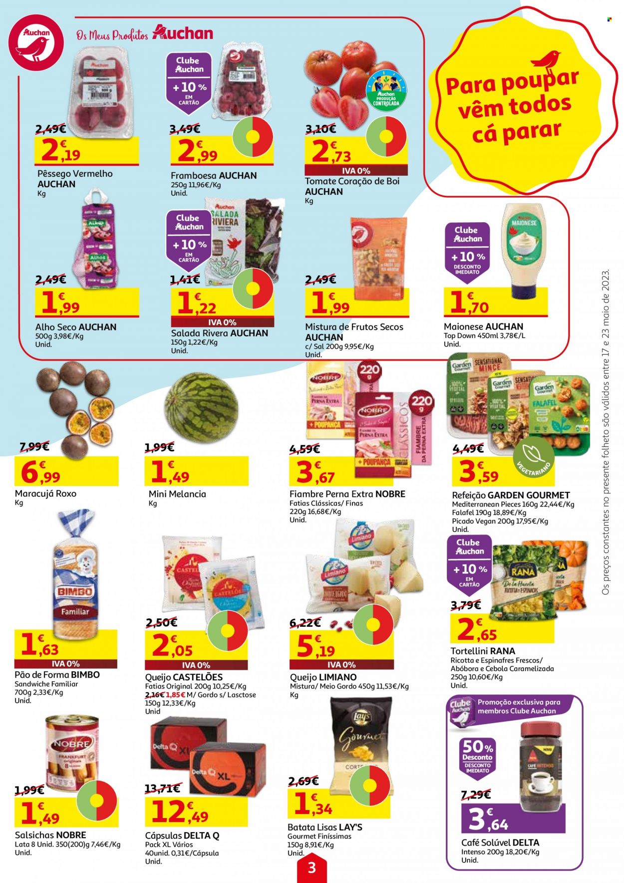 Folheto Auchan - 17.5.2023 - 23.5.2023. Página 3