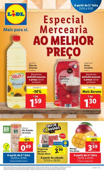 Folheto Lidl - 25.5.2023 - 31.5.2023.