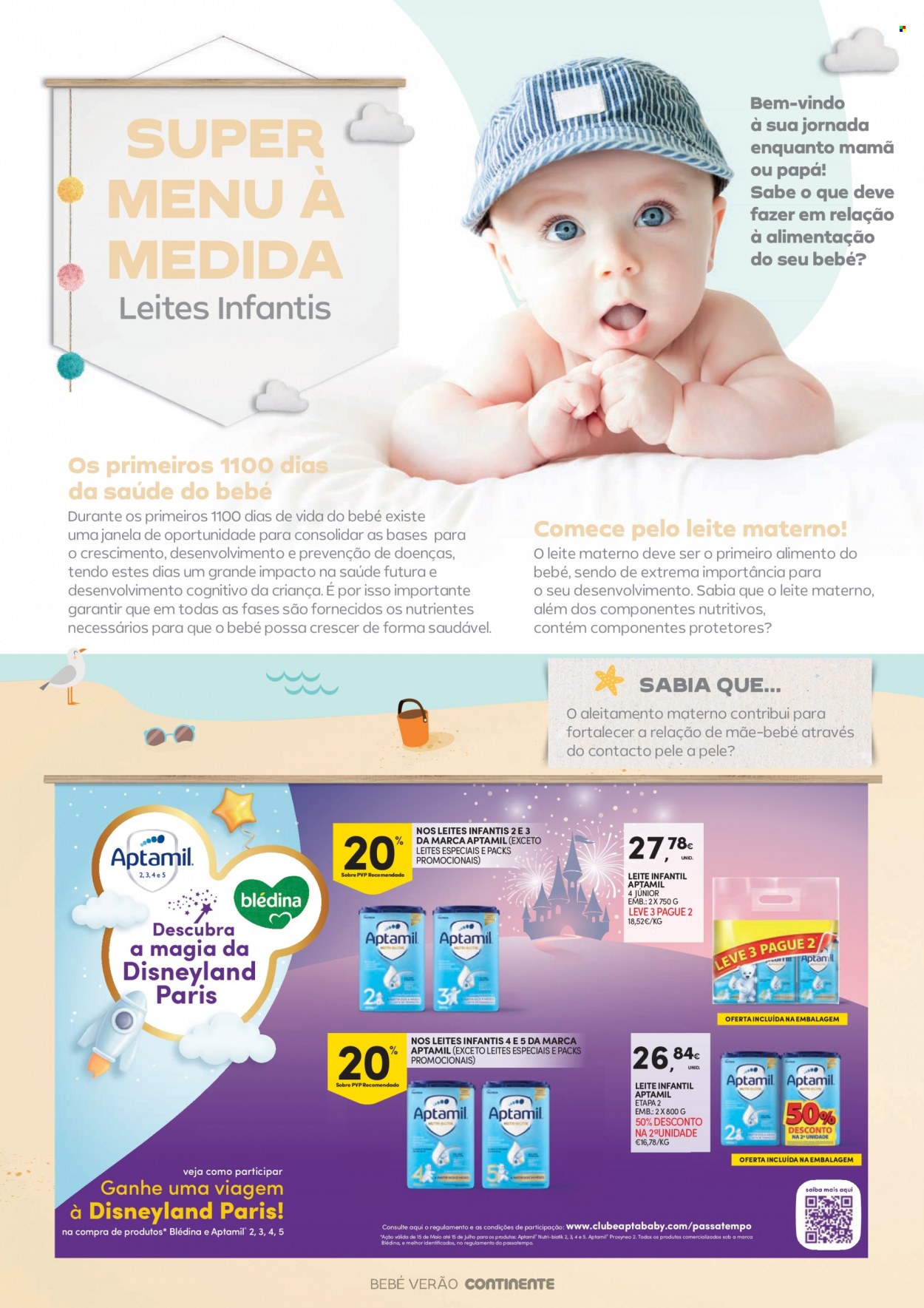 Folheto Continente - 23.5.2023 - 4.6.2023 - Produtos em promoção - Blédina, leite infantil. Página 2.