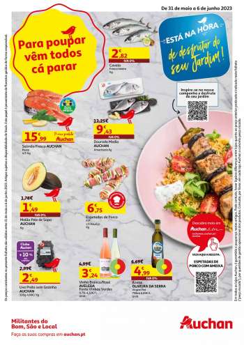 Folheto Auchan - 31.5.2023 - 6.6.2023.