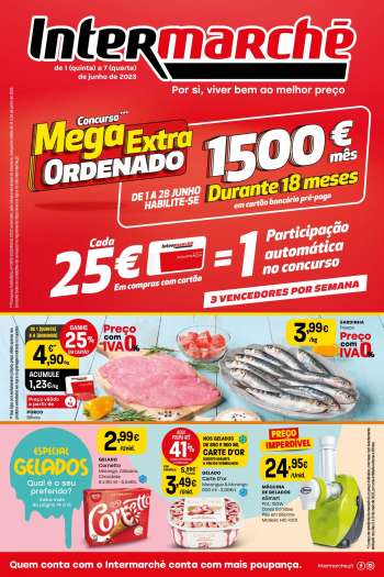 Folheto Intermarché - 1.6.2023 - 7.6.2023.