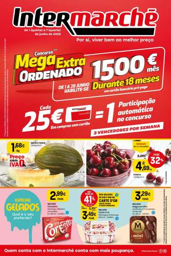 Folheto Intermarché - 1.6.2023 - 7.6.2023.