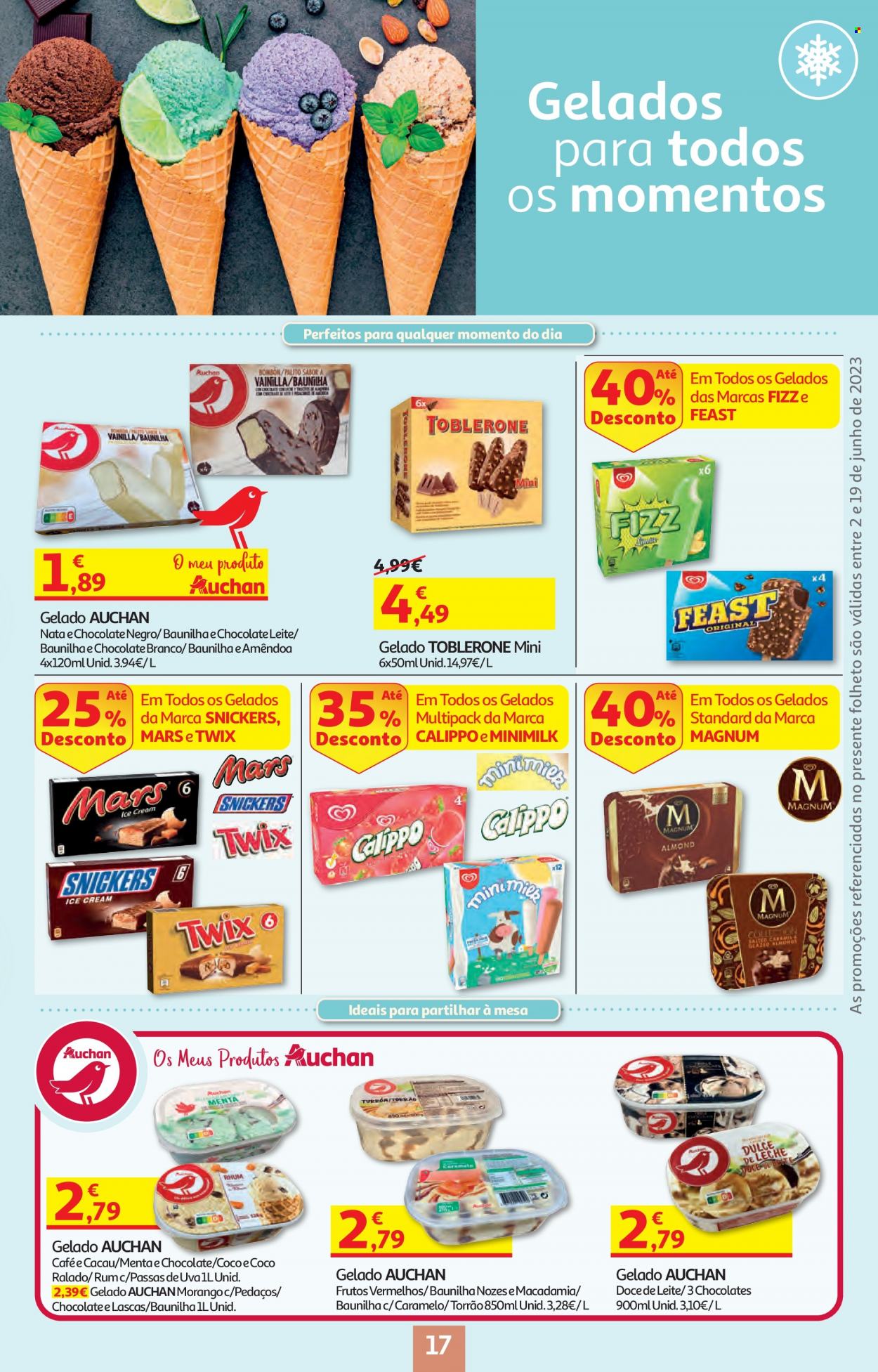 Folheto Auchan - 2.6.2023 - 19.6.2023. Página 17