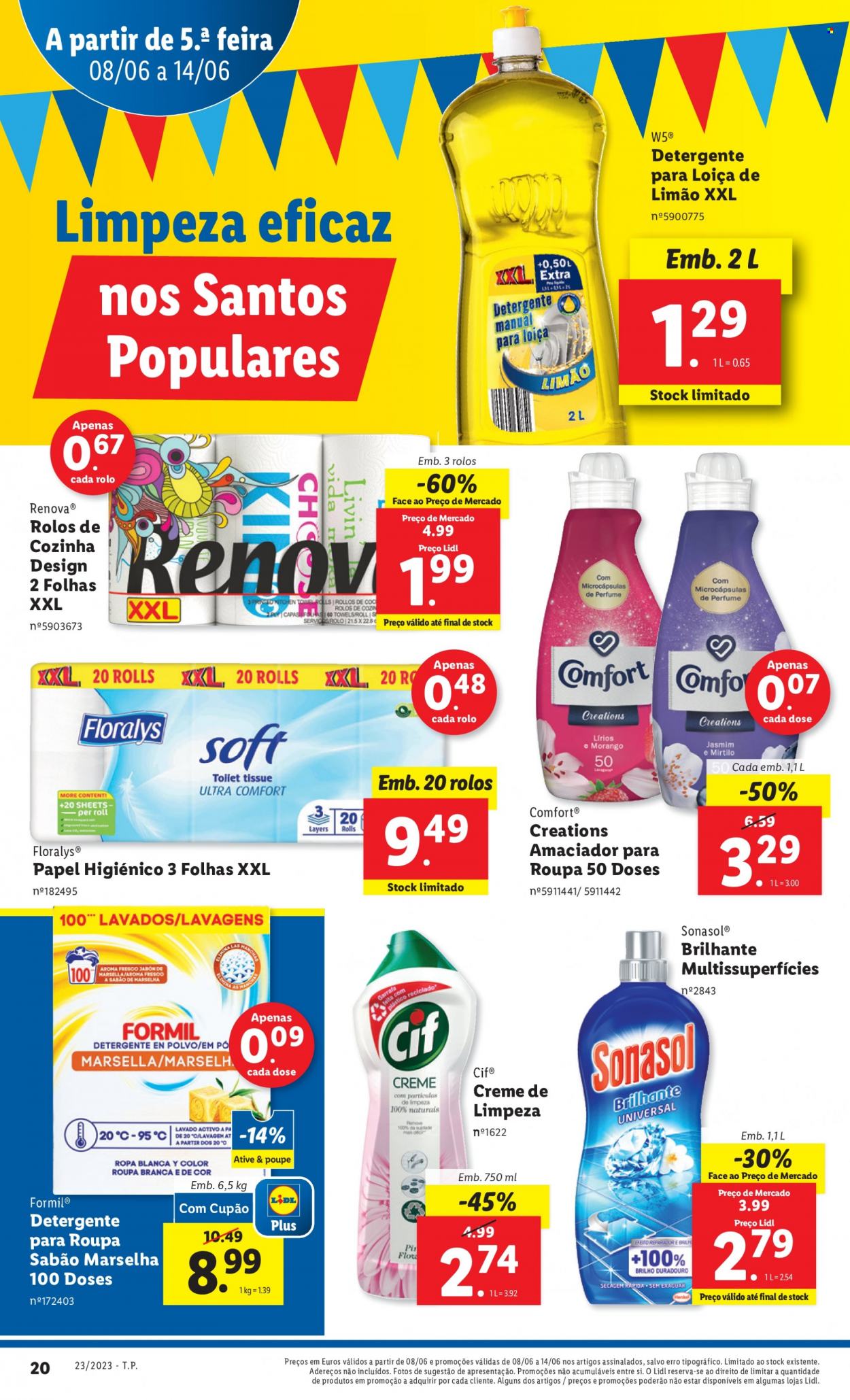 Folheto Lidl - 8.6.2023 - 14.6.2023. Página 20