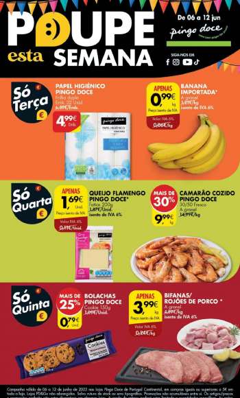 Folheto Pingo Doce - 6.6.2023 - 12.6.2023.
