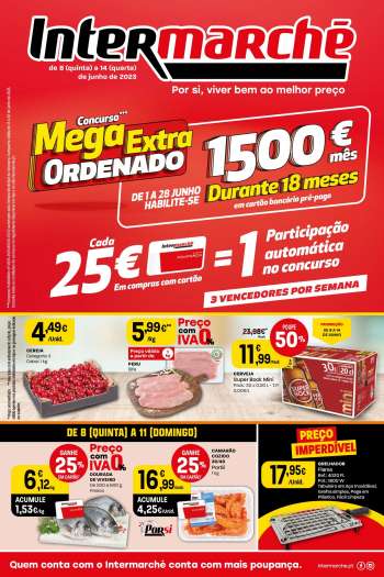 Folheto Intermarché - 8.6.2023 - 14.6.2023.