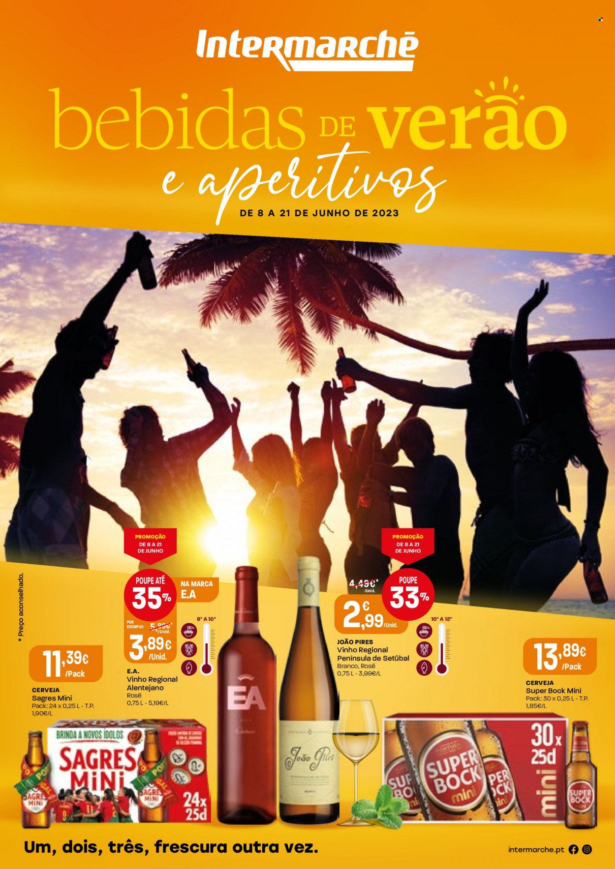 Folheto Intermarché - 8.6.2023 - 21.6.2023. Página 1