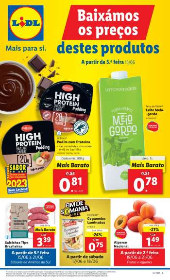 Folheto Lidl - 15.6.2023 - 21.6.2023.