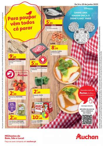Folheto Auchan - 14.6.2023 - 20.6.2023.