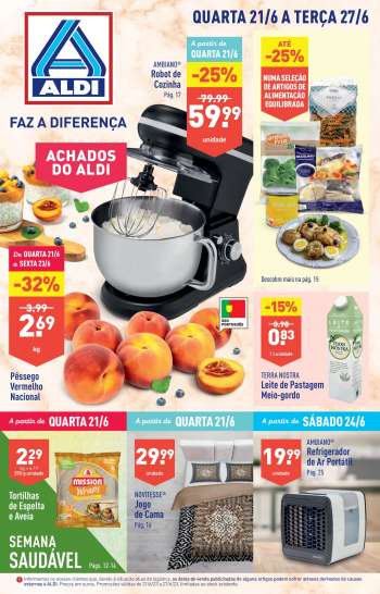 Folheto Aldi - 21.6.2023 - 27.6.2023.