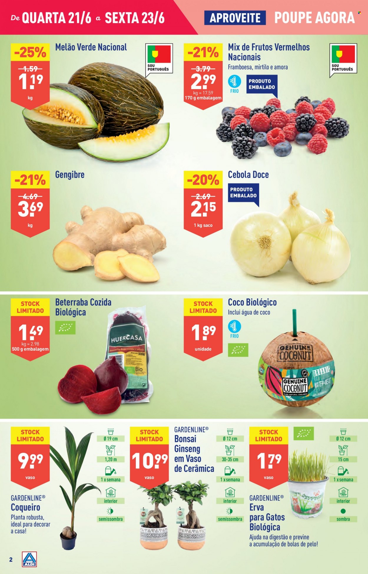 Folheto Aldi - 21.6.2023 - 27.6.2023. Página 2